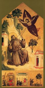 1023 - A estigmatização de São Francisco - Giotto de Bondoni