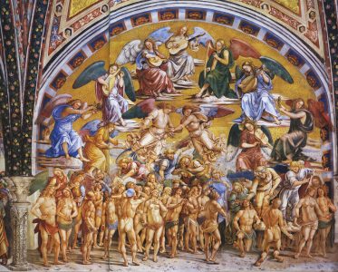 165 - O Julgamento Final - Luca Signorelli e Beato Fra Angélico - Catedral de Orvieto na Itália