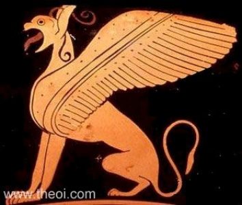 2283 - Griffon - StaatLychemuseum antique - 600 a.C