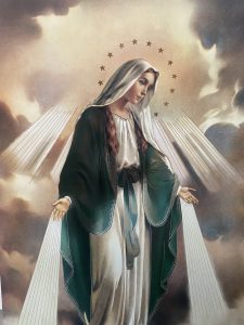 3299 - Nossa Senhora abençoando