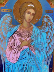 4767 - Arcanjo Uriel - detalhe