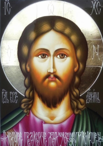 5122 - Jesus Cristo Maravilhoso com cabelo encaracolado