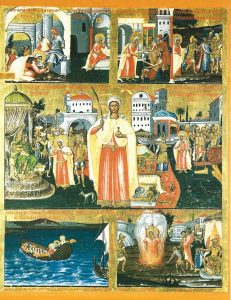 5810 - Santa Anastácia - Monastério de Toplou - Ioannis Cornaros