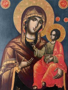 6670 - Panagia Hodegetria - Panagia Brefokratousa - Fotis Kondilo - Monastério Gregoriou - Arcebispo de Cassandria - 1778
