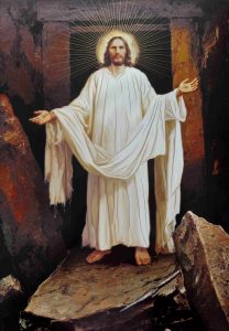 7122 - A Ressureição de Jesus Cristo com raios da divindade