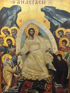 A Ressureição de Jesus Cristo - Monastério San Andréas - Monte Athos