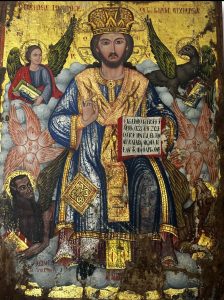 Jesus Cristo Pantocrator - Monastério Gouvernotissa - Chania - Creta