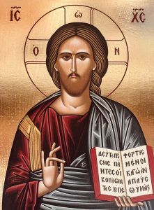 Jesus Cristo Pantocrator de Ouro