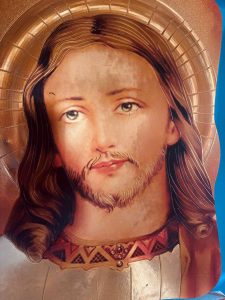 Jesus Cristo, a face de ouro