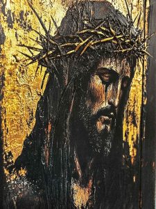 Jesus Cristo coroado do Monte Athos - Belíssimo