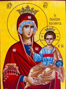 Mãe de Deus, Rainha de Todos - Mosteiro de São Melécios na Ática