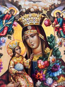 Panagia Amaranto - Virgem com flores (2)