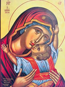 Panagia Kardiotissa - A Virgem do Grande Coração - Freira Markella - Patmos - 1995